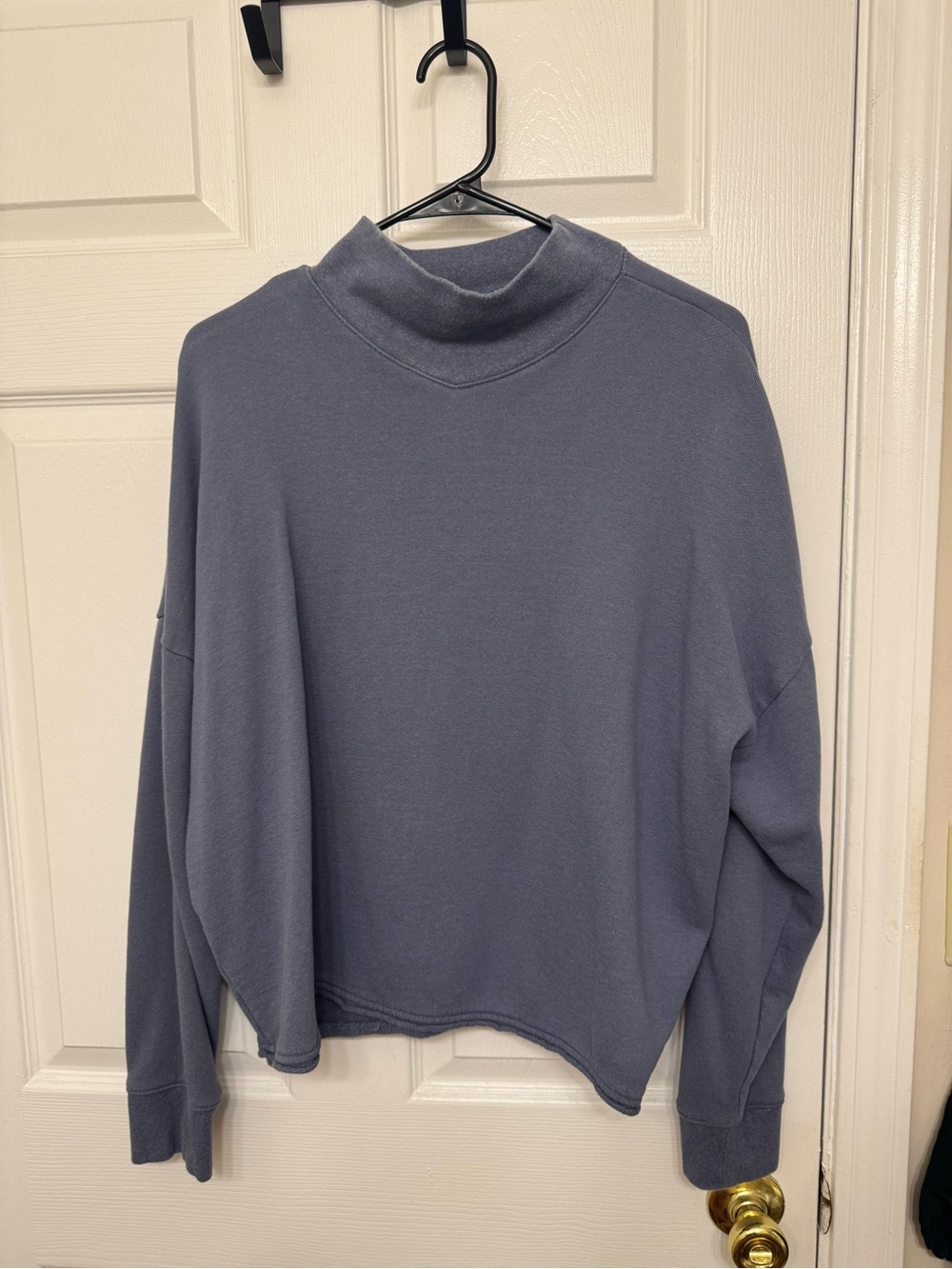 Madewell Mock Neck Long-Sleeve Top